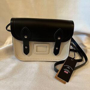The Cambridge‎ Satchel mini leather crossbody travel bag purse, New with tags!
